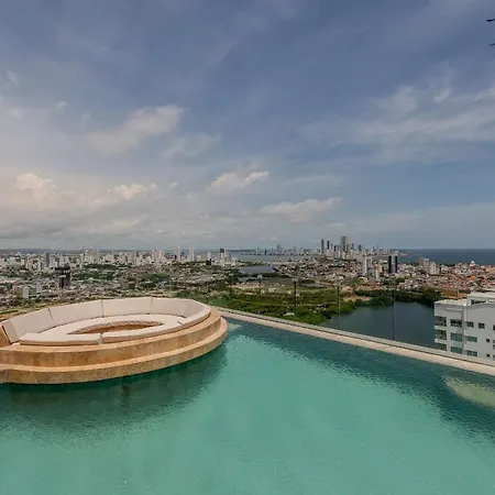 Apartamento Espectacular Vista Al Mar&historic Center 2br