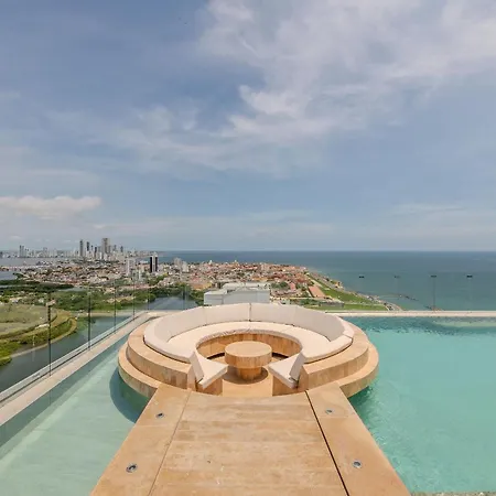 Espectacular Vista Al Mar&historic Center 2br Apartamento
