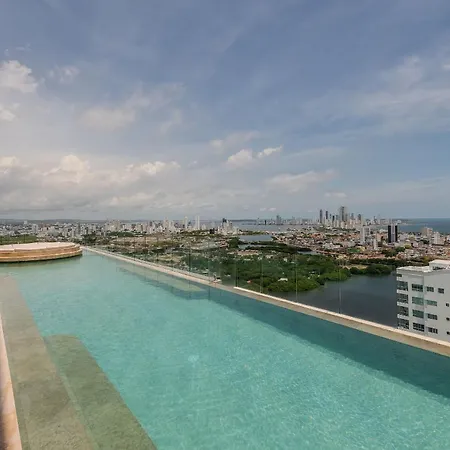 Espectacular Vista Al Mar&historic Center 2br * Cartagena
