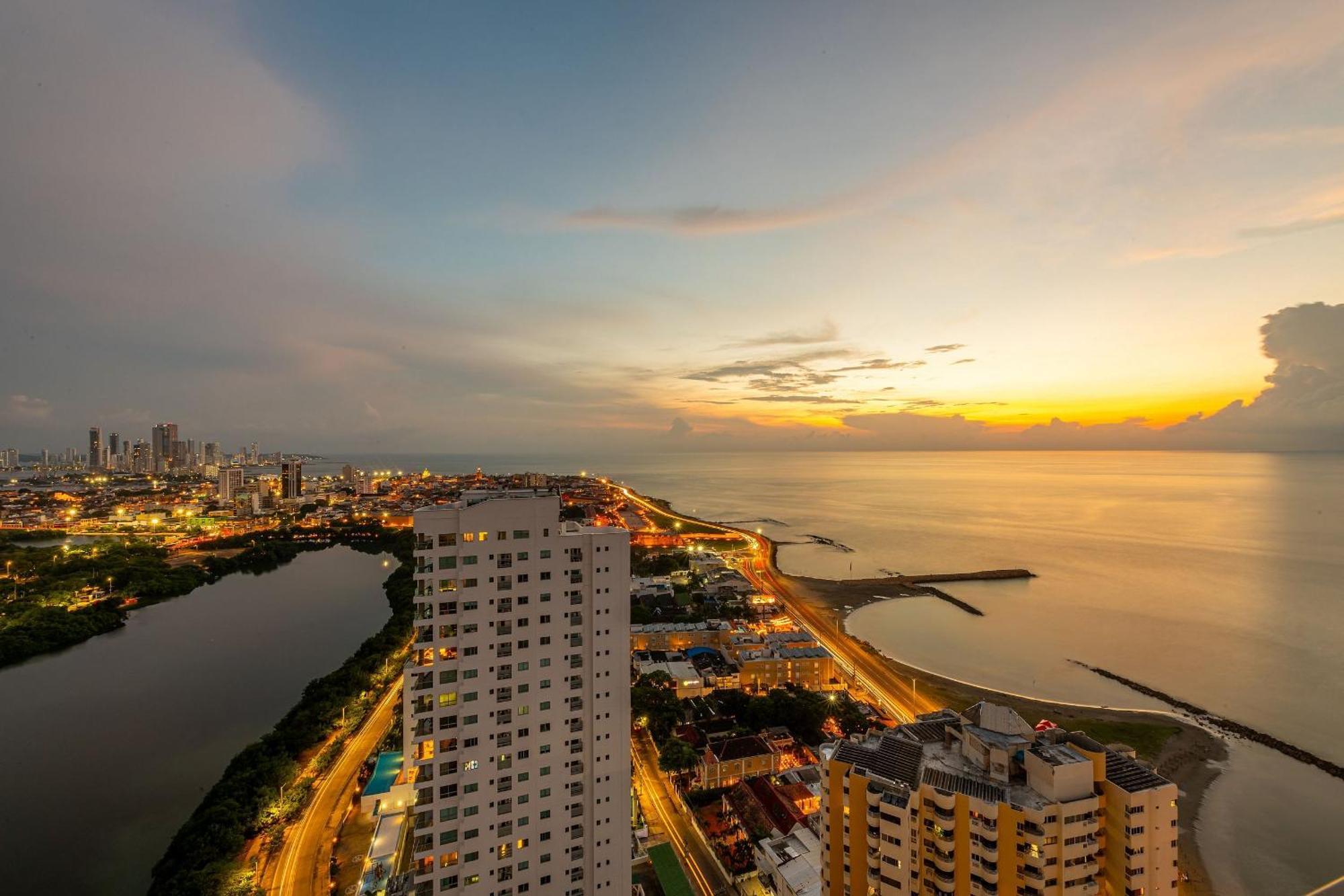 Espectacular Vista Al Mar&historic Center 2br Apartamento Cartagena