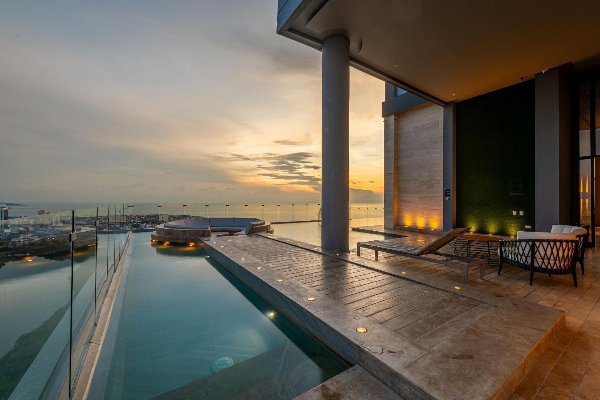 Espectacular Vista Al Mar&historic Center 2br * Cartagena